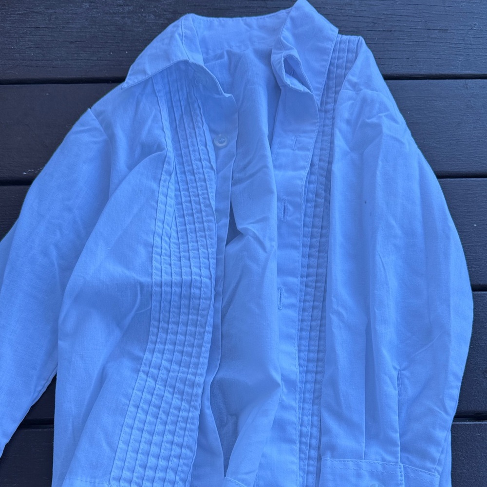 White Button-Up Shirt